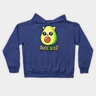 Avocatto! Cute Avocado Pun Kids Hoodie